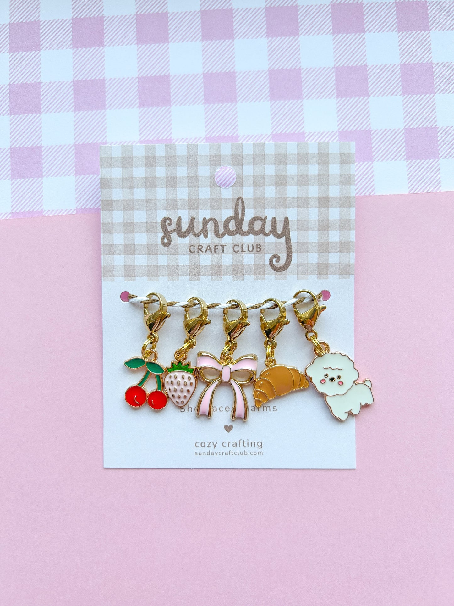 Sunday Market Shoelace Charms, Sneaker Charms, Shoe Accessories
